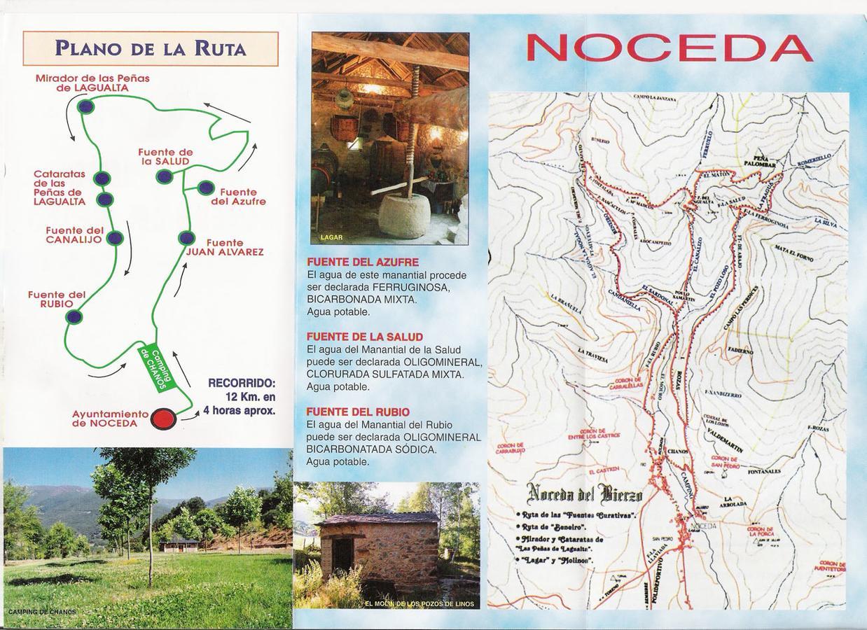 Hotel Rural El Verdenal Noceda del Bierzo Exterior foto